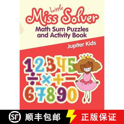 预订 Little Miss Solver : Math Sum Puzzles and Activity Book [9781541940642]