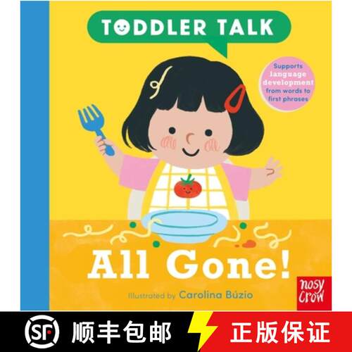 【3-4周达】Toddler Talk: All Gone! [9781805133391]