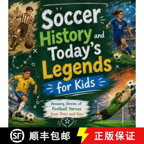 【3-4周达】Soccer History and Today's Legends for Kids; Amazing Stories of Football Heroes from Then ... [9784845815111]