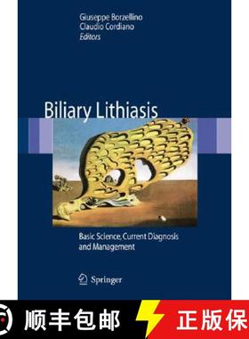 【3-4周达】Biliary Lithiasis : Basic Science, Current Diagnosis and Management [9788847007628]