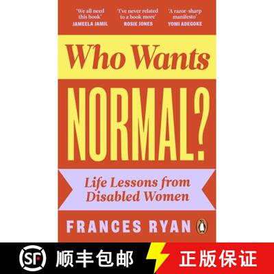 【3-4周达】Who Wants Normal? : Life Lessons from Disabled Women [9780241629451]
