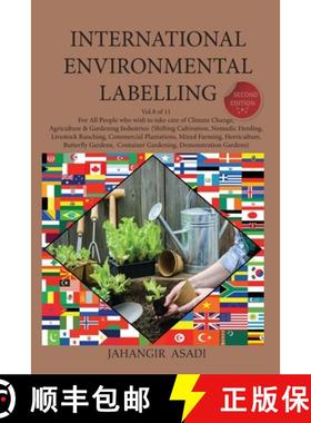 【3-4周达】International Environmental Labelling Vol.8 Garden: For All People who wish to take care o... [9781777335625]