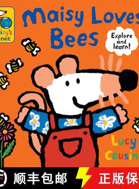 【3-4周达】Maisy Loves Bees: A Maisy's Planet Book (Educational Board Book on Bumble Bee Pollination ... [9781536228588]