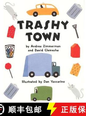 【3-4周达】Trashy Town [9780060271398]