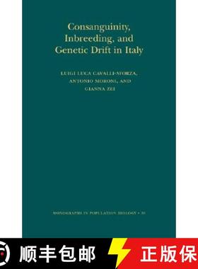 【3-4周达】Consanguinity, Inbreeding, and Genetic Drift in Italy (MPB-39) [9780691089928]