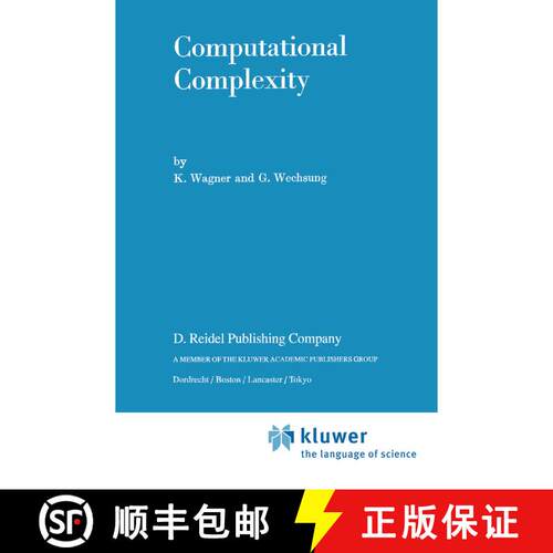【3-4周达】Computational Complexity [9781402003134]