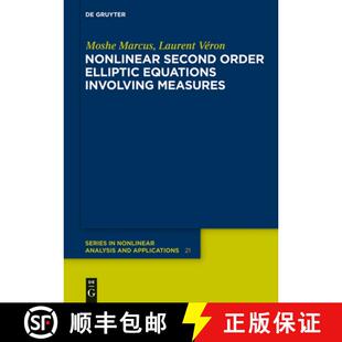 【3-4周达】精装 Nonlinear Second Order Elliptic Equations Involving Measures [9783110305159]