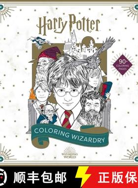 【3-4周达】Harry Potter: Coloring Wizardry [9781647221966]