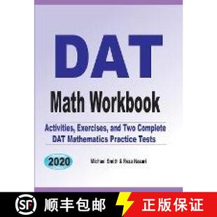Math Activities DAT Practice 9781646126804 Length Workbook 4周达 Two and Exercises Tests Full