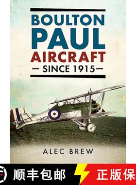 【3-4周达】Boulton Paul Aircraft Since 1915 [9781781557518]