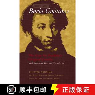 预订 Text Original Comedy The for Transl... 9780299207649 Godunov Case Pushkin Annotated with and Boris Uncensored
