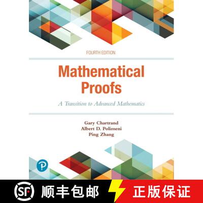 【3-4周达】精装 Mathematical Proofs: A Transition to Advanced Mathematics [9780134746753]