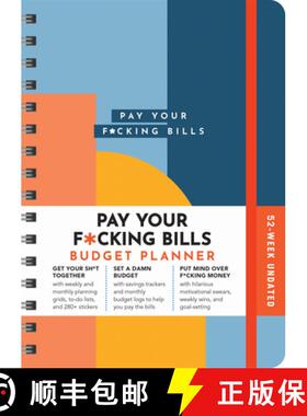 【3-4周达】A Budget Planner: A 52-Week Undated Financial Organizer to Get Your Budget Together [9781728281360]
