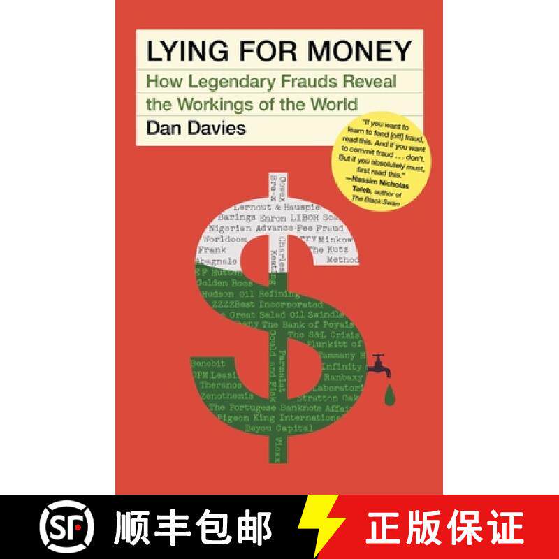 【3-4周达】Lying for Money: How Legendary Frauds Reveal the Workings of the World [9781982114930]