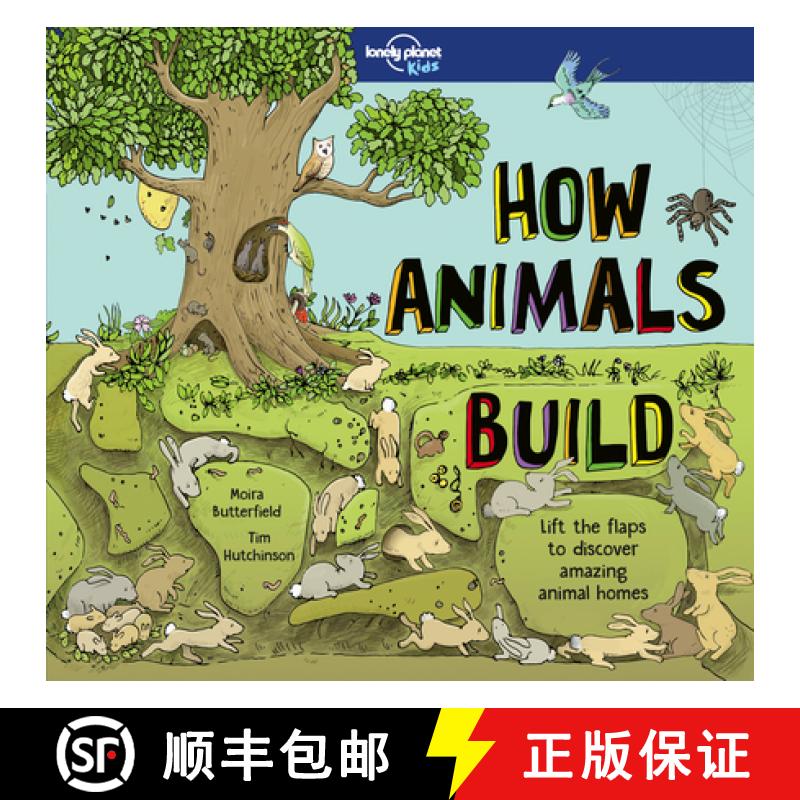预订 Lonely Planet Kids How Animals Build 1 [9781786576637]
