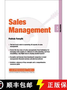 【3-4周达】Sales Management - Marketing 04.10 [Wiley经管] [9781841121932]
