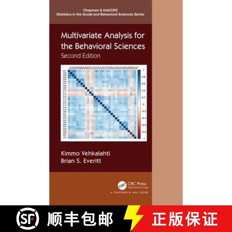 【3-4周达】Multivariate Analysis for the Behavioral Sciences, Second Edition [9780815385158]