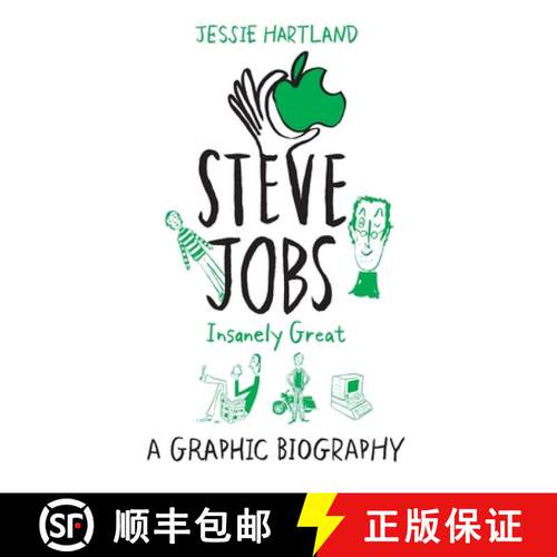【3-4周达】Steve Jobs: Insanely Great [9780753557020]