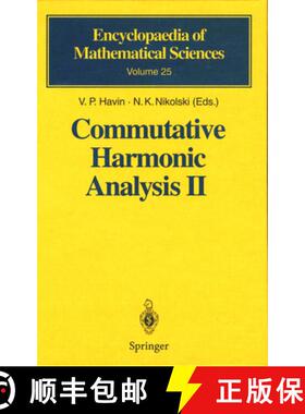 【3-4周达】Commutative Harmonic Analysis II : Group Methods in Commutative Harmonic Analysis [9783540519980]