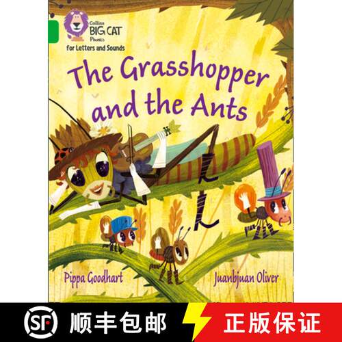 【3-4周达】Grasshopper and the Ants: Band 05/Green [9780008352059]