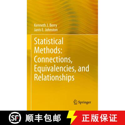【3-4周达】精装 Statistical Methods: Connections, Equivalencies, and Relationships [9783031418952]