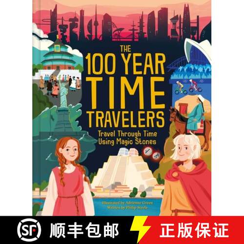 【3-4周达】精装 The 100 Year Time Travelers: Travel Through Time Using Magic Stones [9798886743180]