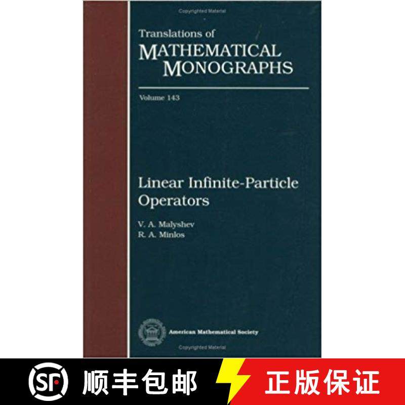 【3-4周达】Linear Infinite-particle Operators [9780821802830]
