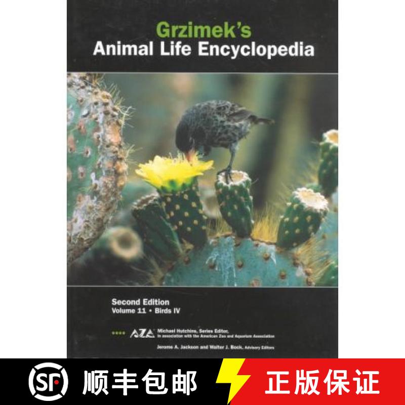 预订 Grzimek's Animal Life Encyclopedia, Volume 11: Birds IV (Edition: 2) (Edition: 2) (Edition: 2) [9780787657871]