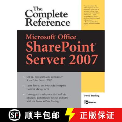 【3-4周达】Microsoft (R) Office SharePoint (R) Server 2007: The Complete Reference [9780071493284]