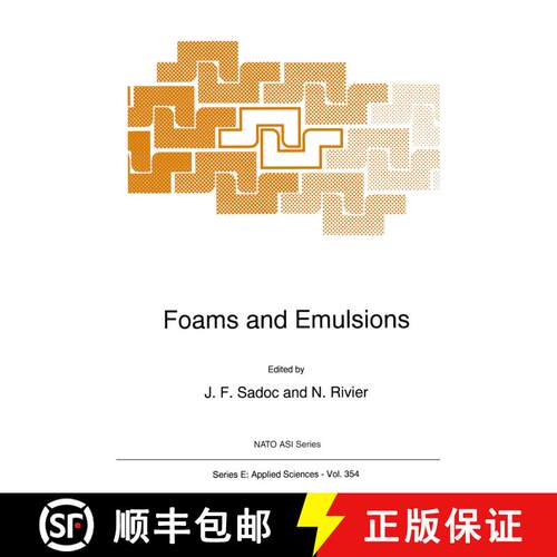 【3-4周达】Foams and Emulsions [9789048151806]