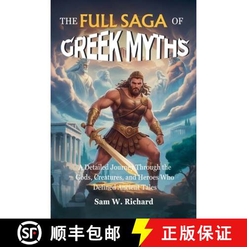 【3-4周达】The Full Saga of Greek Myths: From Chaos to Olympus [9798231234738]
