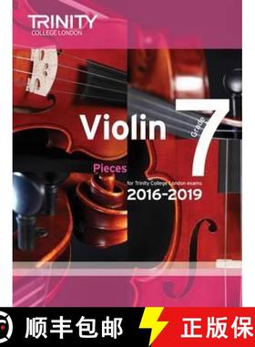 【3-4周达】Violin Exam Pieces Grade 7 2016-2019 [9780857364425]