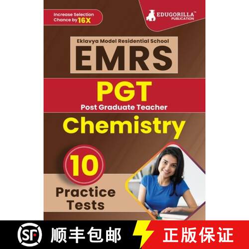 【3-4周达】EMRS PGT Chemistry Exam Book 2023 (English Edition) - Eklavya Model Residential School Pos... [9789355568908]