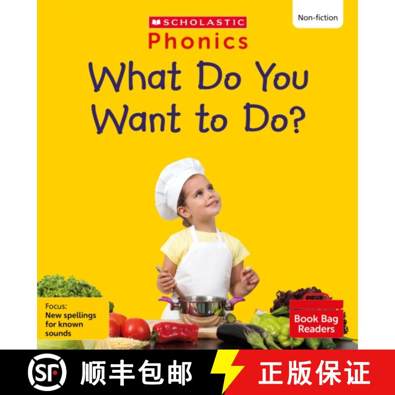 【3-4周达】What Do You Want to Do? (Set 12) Matched to Little Wandle Letters and Sounds Revised [9780702321139]