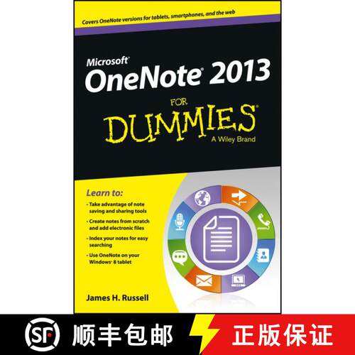 【3-4周达】Onenote 2013 For Dummies [Wiley计算机] [9781118550564]
