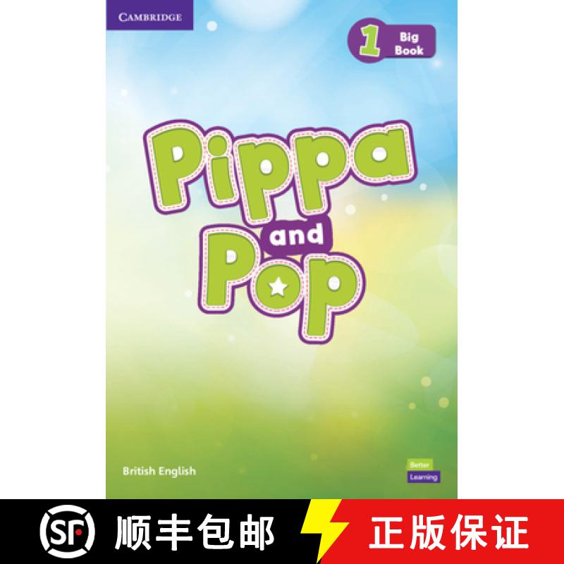 【3-4周达】Pippa and Pop Level 1 Big Book British English [9781108928311]