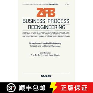 【3-4周达】Business Process Reengineering: Strategien zur Produktivitätssteigerung. Konzepte und pra... [9783409137898]