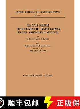 【3-4周达】Texts from Hellenistic Babylonia in the Ashmolean Museum [9780198154570]