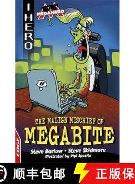 【3-4周达】EDGE: I HERO: Megahero: The Malign Mischief of MegaBite [9781445170121]