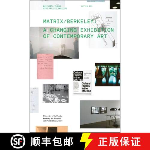 【3-4周达】Matrix: Berkeley : A Changing Exhibition of Contemporary Art [9780971939783]