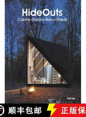 【3-4周达】Hideouts: Cabins, Shacks, Barns, Sheds [9788417557508]