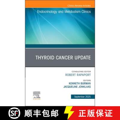 【3-4周达】精装 Thyroid Cancer Update, an Issue of Endocrinology and Metabolism Clinics of North Amer... [9780443316807]