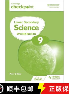 Cambridge Checkpoint Lower Secondary Science Workbook 9: Hodder Education Group [9781398301436]