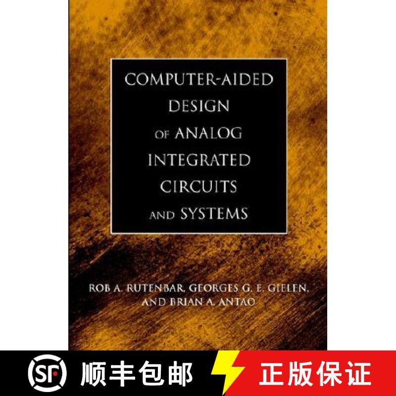 【3-4周达】Computer-Aided Design Of Analog Integrated Circuits And Systems [Wiley电子电气工程] [9780471227823]