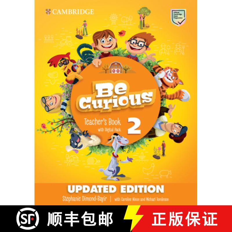 【3-4周达】Be Curious Level 2 Teacher's Book with Digital Pack Updated [9788413221892]