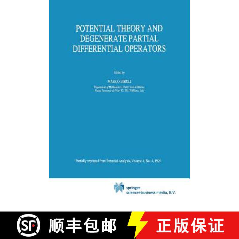 【3-4周达】Potential Theory and Degenerate Partial Differential Operators [9789401040426]
