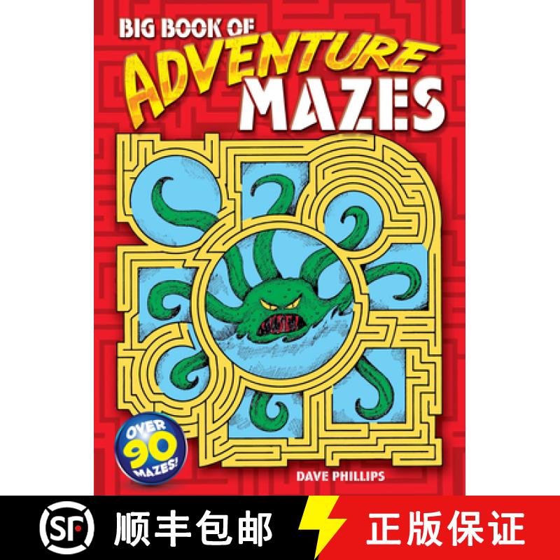 预订 Big Book of Adventure Mazes [9780486429007]