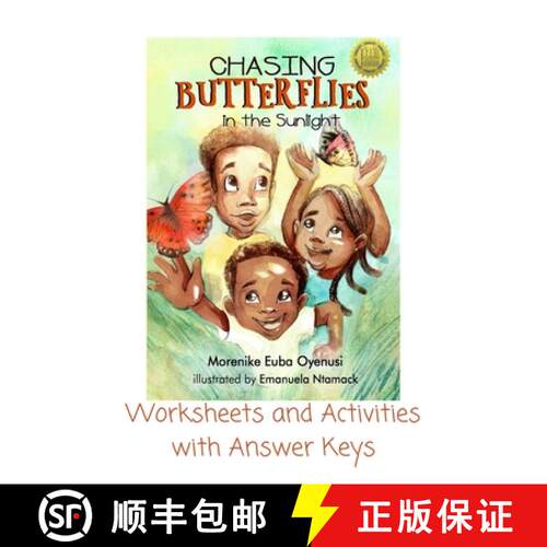 【3-4周达】Chasing Butterflies in the Sunlight: Worksheets and Activities with Answer Keys [9781953685063]