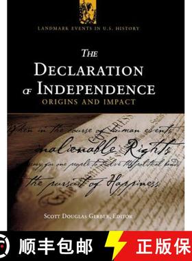 【3-4周达】The Declaration of Independence: Origins and Impact [9781568027050]