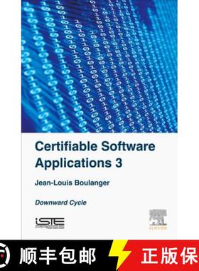 【3-4周达】Certifiable Software Applications 3: Downward Cycle [9781785481192]